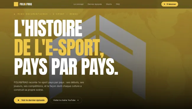 Folk&amp;Frag, Landing e-sport